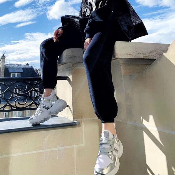 

new popular designer woman's fashion low cut lace up breathable mesh sneaker shoe outdoors race runner casual shoe size3 5-40, Black