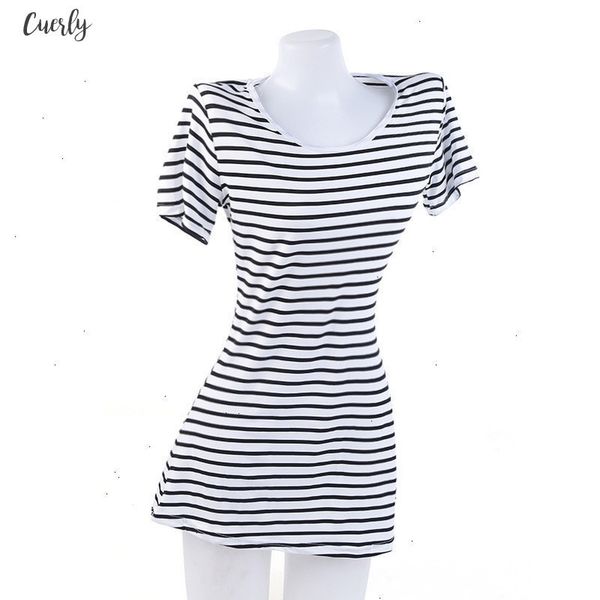 

o neck women short sleeve striped loose mini dress sundress plus size women beach summer dress woman clothes, Black;gray