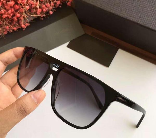 

men 0679 shelton sunglasses black grey smoke lens uv 400 outdoor protection eyewear new with box, White;black