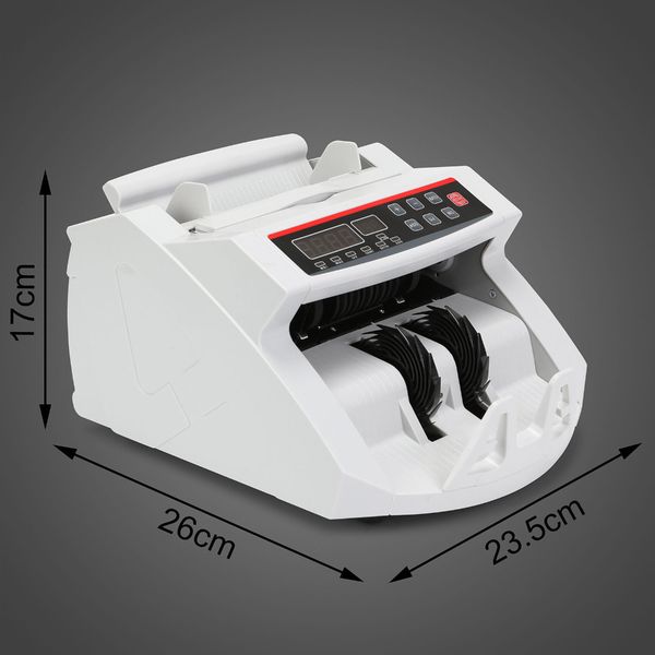 

digital cash counter banknote money detector uv mg counter feit detection with led display for bank retail store