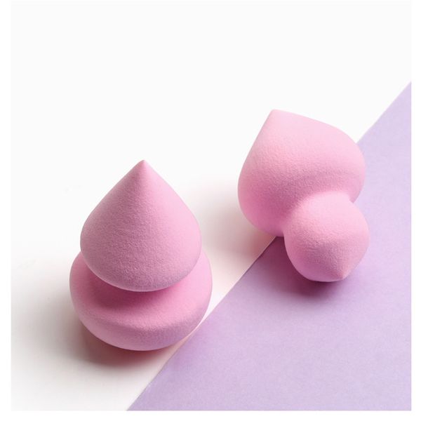 

2pcs make up puff non-latex sponge puff foundation blender wet and dry use powder smooth cosmetic beauty tools new