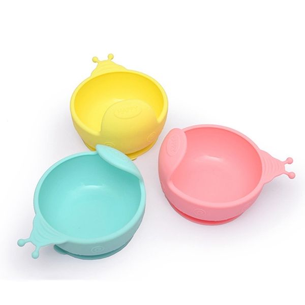 

детская пластинчатые силиконовые детские блюдо чаша с присоской силикон для кормления посуды продукты питания лотка для детей для новорожден