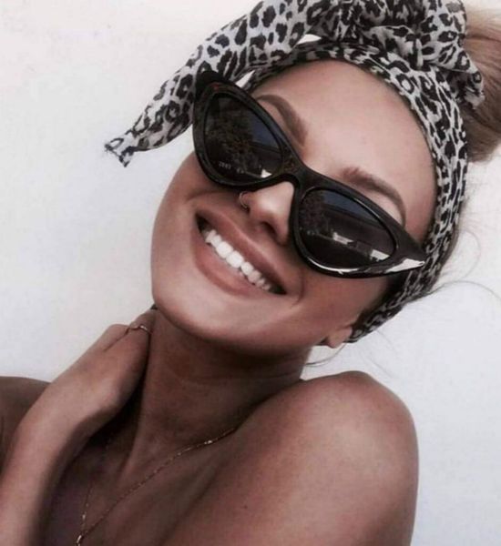 

cat eye sunglasses 2018 new fashion triangle small size modern retro designer women sun glasses shades for lady, White;black