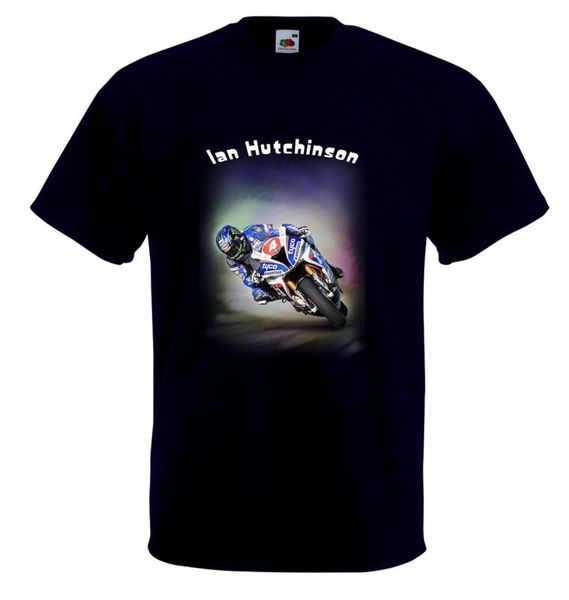 

men t shirt airbrushed isle of man superbike rider ian hutchinson t-shirt in any size men tshirt women t-shirt, White;black