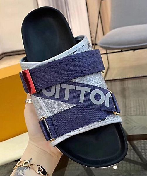 

mens flip flop designer sandals luxury designer slippers designer flip flops men slides size:38-45, Black