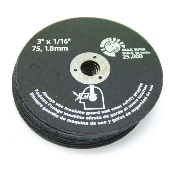 

new 10pcs/lot 3" 75*9.7*1.8mm cutting discs grinding wheel for air pneumatic cutting tool air tool