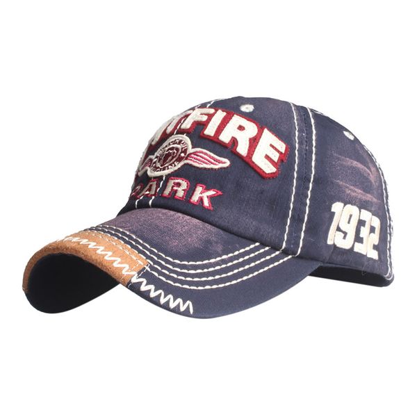 

women men embroidered flower denim cap fashion baseball cap 1932 hip hop fitted cap hats for men women grinding baseball caps, Blue;gray