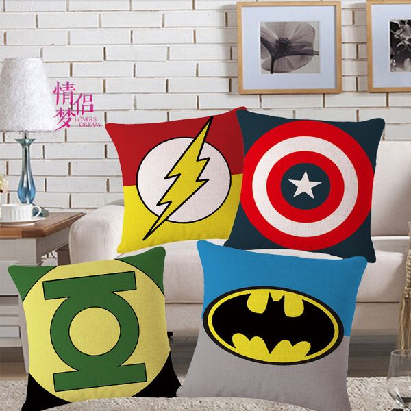 

originality u.s.a captain bat chivalrous green light chien ma flax pillow back cushion recruit agent