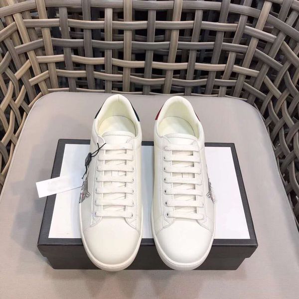 

2020new design korean version popularer men's and women's sports shoes casual shoes low italian brand ace bee stripe shoes wal, Black