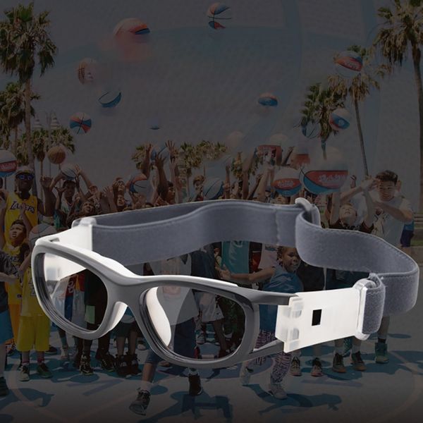 

child sports glasses adjustable windproof dust-proof anti-fog safety goggles protective eyewear for basketball soccer