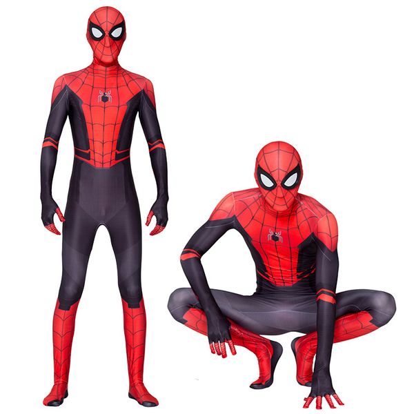 

Halloween Spider Man Far From Home Peter Parker Cosplay Costume Zentai Superhero Bodysuit Suit Jumpsuits