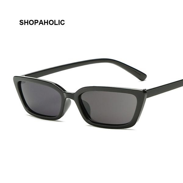 

small size square sunglasses women brand fashion retro ladies sun glasses female black feminino uv400, White;black