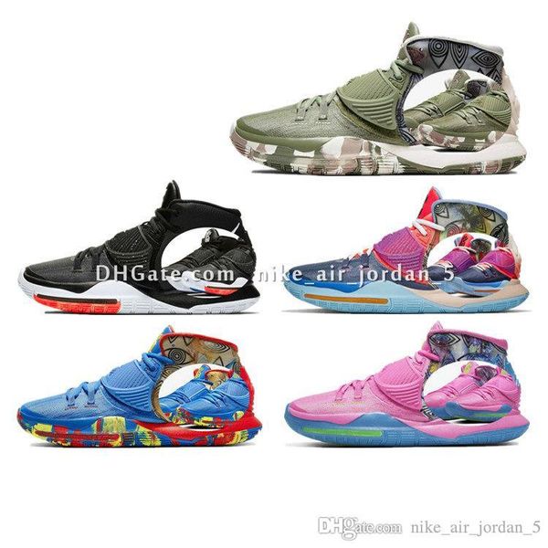

kyrie mens pre-heat shanghai beijing jet black 6 basketball shoes designer irving 6s nyc miami houston women kids boys sports sneakers 4-12