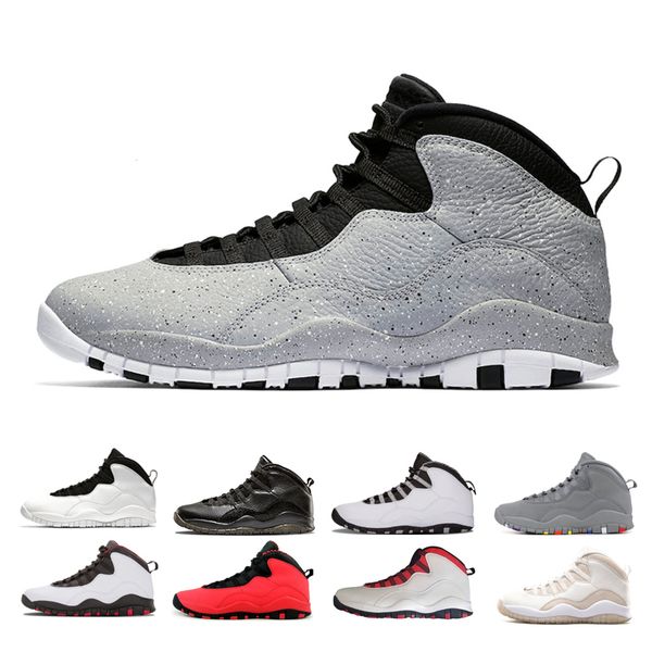 

wholesale 10 10s cement men basketball shoes westbrook class of 2006 white black cool steel grey powder blue sports sneakers eur 41-47