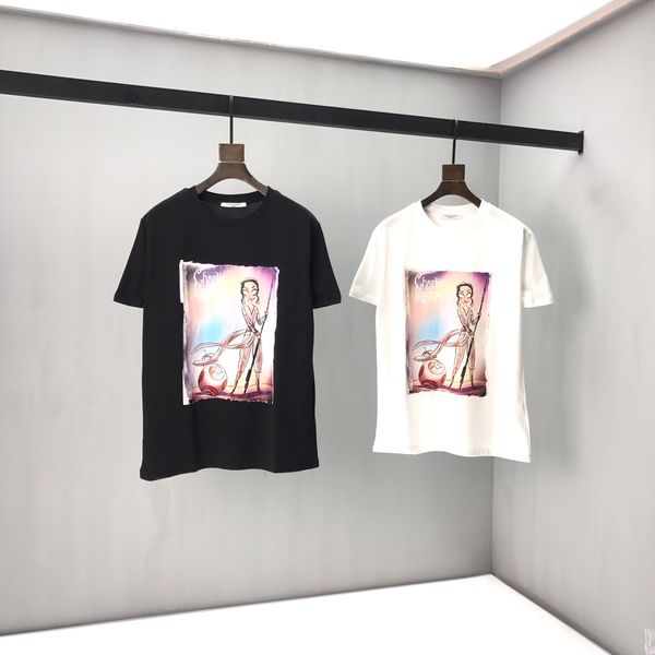 

2020 summer new hi-street t-shirt black gray short sleeve men hip t shirts plus eu size s-2xl #1121, White