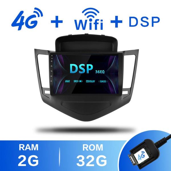 

2g + 32g 2 гам android 8.1 4g net car radio multimedia video player для 2009 2010 2011 2012 2013 2014 cruze wifi bt dsp автомобильный dvd