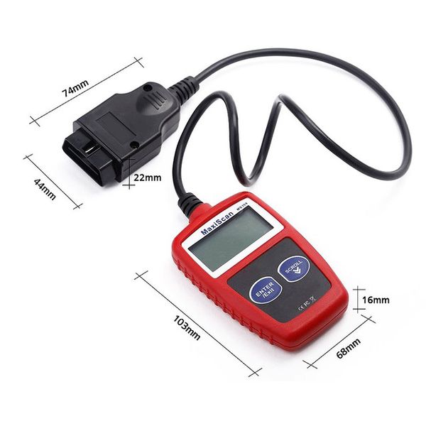 

ms309 can bus obd2 code reader obd ii eobd car diagnostic tool code scanner ms309 car fault engine diagnostic scanner test tool