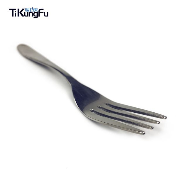 2019 Tikungfu Titanium Fork Spoon Knife Chopstick Tableware