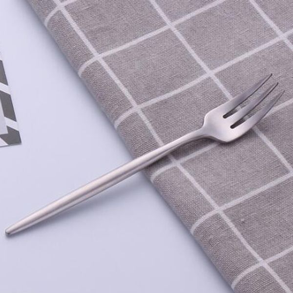 

dinner fork for cake dessert ice cream, 13.3cm - stainless steel