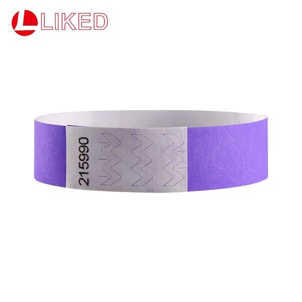 

200 шт твердая нового цвет 3/4 дюйм tyvek wristbands числа с серией, id нарукавием для партии событие других партий события принадлежность