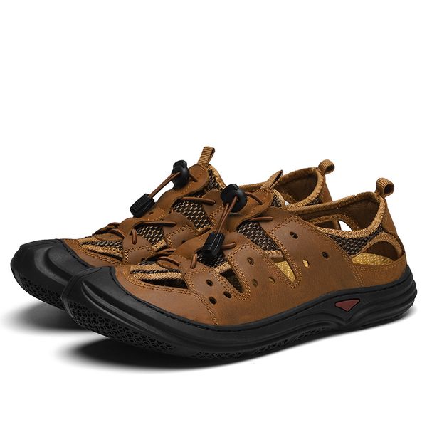 

casual mesh man men goma sneaker fashion mens comfort masculino informales zapatos casual trainers sandalias shoes zapatillas, Black