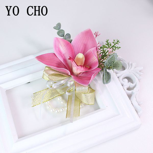 

artificial calla corsage bracelets brooches women wedding pu corsage boutonnieres flowers wedding planner marriage accessories