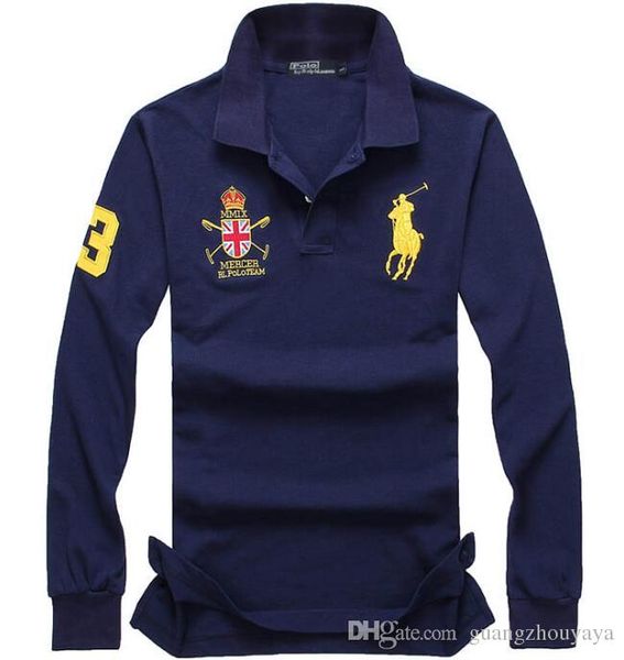 

2019 мода мужчины рубашка поло мужская отворот с длинным рукавом рубашки поло повседневная футболка весна осень, White;black