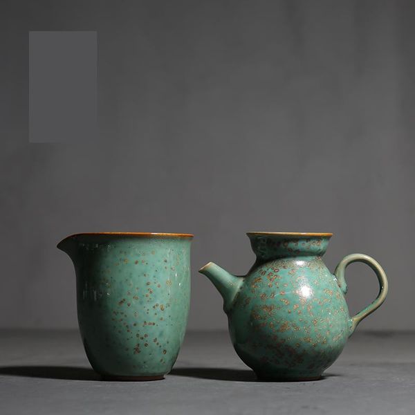 

green kungfu cups color changing ceramic drink cup 200ml