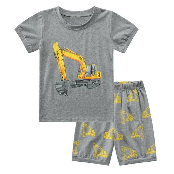 

baby clothes boy funny kids boys cartoon shorts summer sets clothing for boys kids 2020 roupa menino #3, White