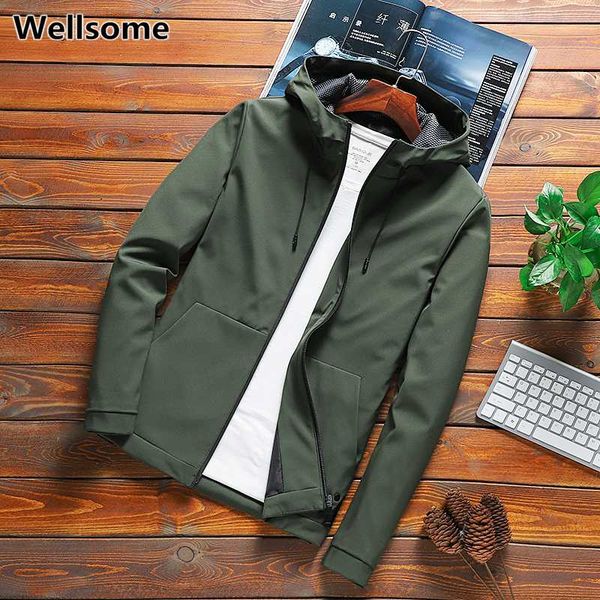 

casual men jackets and coats hooded men's spring autumn jacket male outdoors thin clothes quick dry mens outerwear with hood, Black;brown