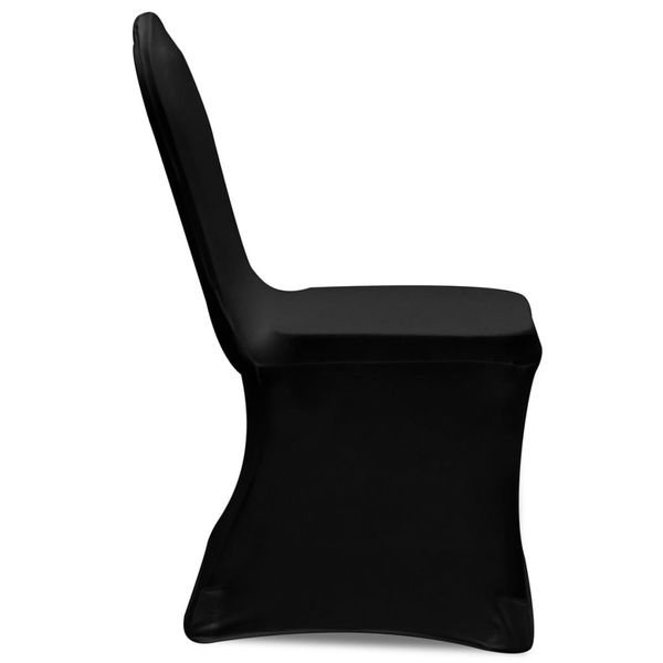 

stretch chair covers black 24 pieces other home textile