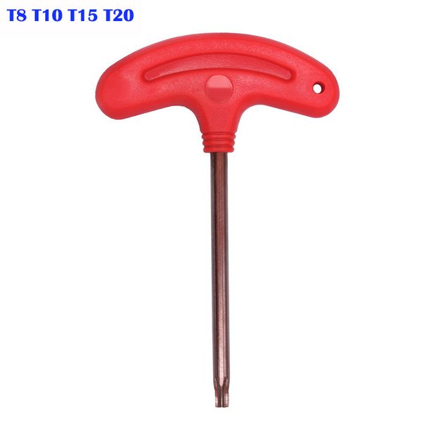 

t shape t20 t10 t8 t15 screwdriver spanner key t15 t10 torx screwdriver repair tool screw driver wrench torx screwdrivers