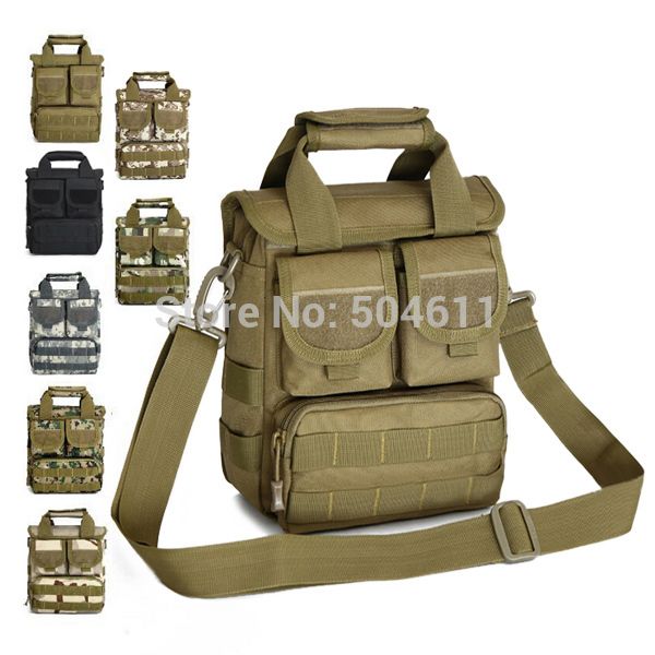 

eboyu men women army fans tactical single shoulder bags handbags