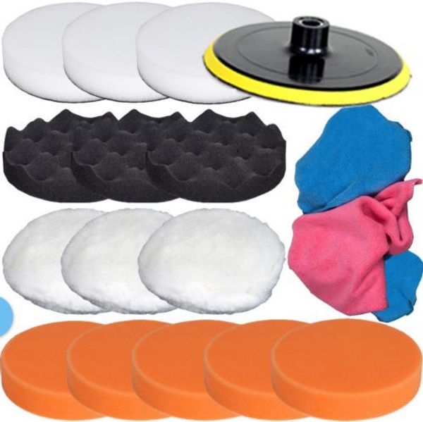 

zhitong амазонки горячий продавать автомобиля полировка 18 шт полировальная губка колеса шар шерсть коврик