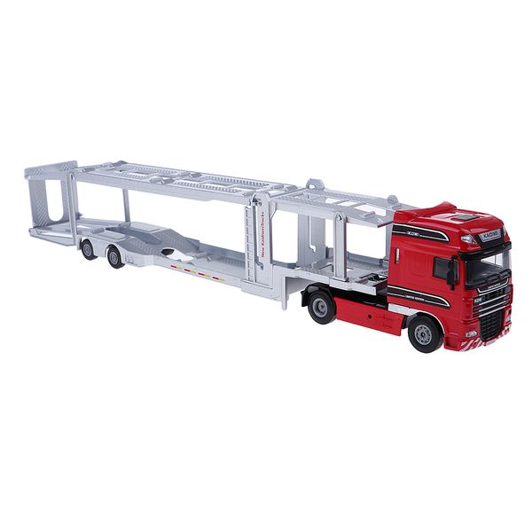

vehicle model toy 1/50 die-cast car transporter truck trailer layout scene