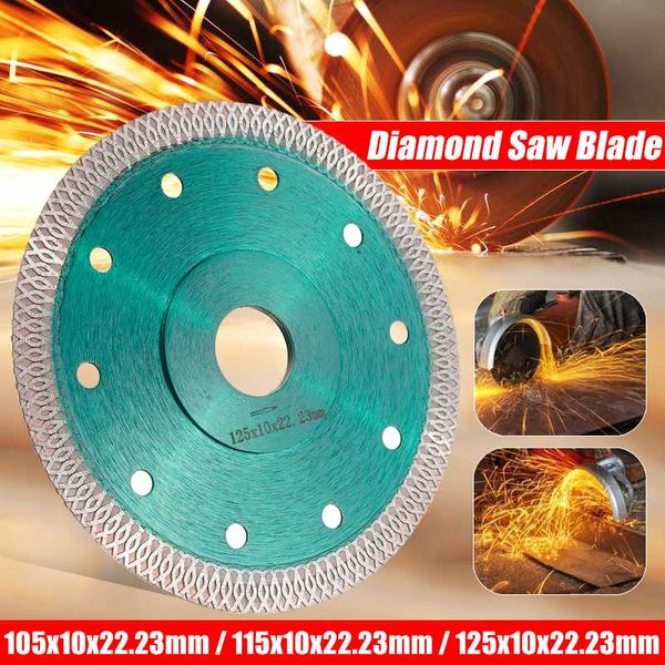 

durable 105/115/125mm pressed sintered mesh turbo diamond saw blade cutting disc diamond wheel for porcelain tile ceramic