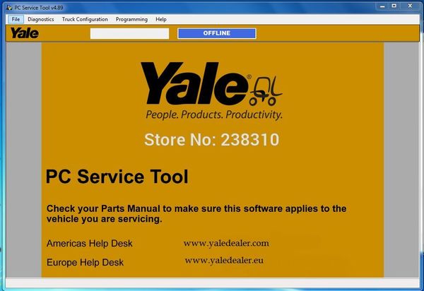 

for yale pc service tool v 4.89 [with license user and pass for more pc