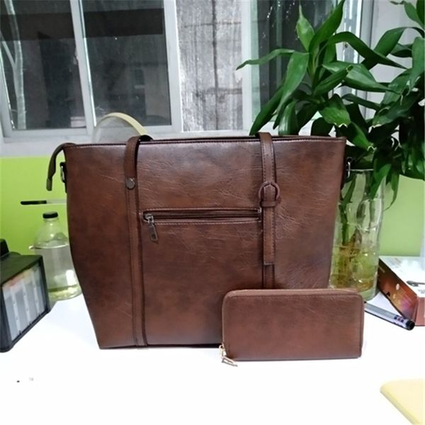 

ladies shoulder bag two-piece handbag y190620