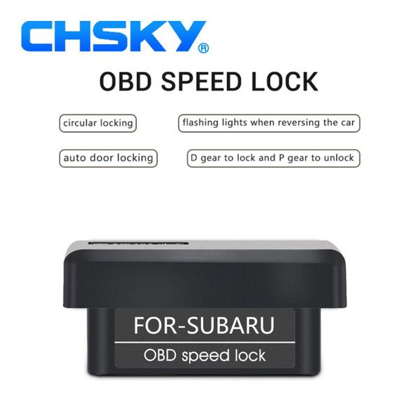 

chsky car obd speed lock auto door lock smart speed loking closing for forester xv obd car door