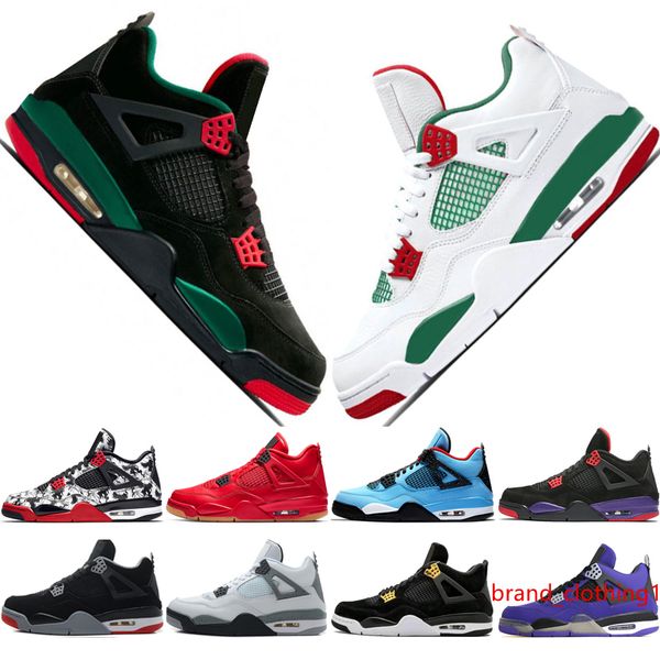

2019 jumpman 4 nrg горячий пунш mens basketball обувь конструктор black white пиццерии 4s татуировки singles день черный gum огонь красный с