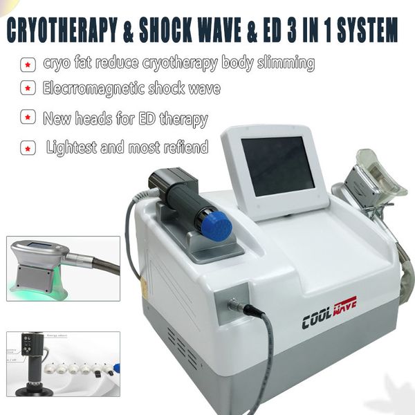 

2020 новое прибытие 2 в 1 shockwave cryolipolysis vaccum обезболивающее машина для похудения также может уменьшить жир
