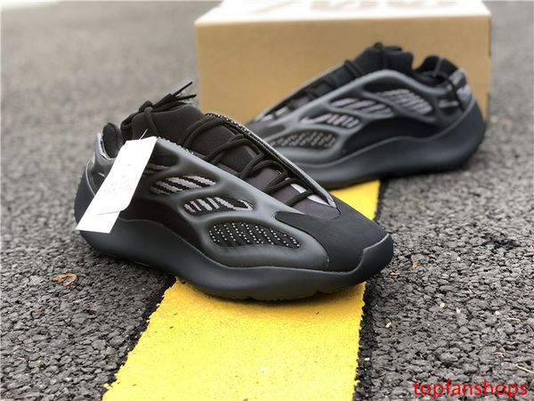 

подлинные оригиналы черный 700 v3 azael черный белый 3 м светоотражающие kanye west мужчины женщины кроссовки спортивные кроссовки ef с