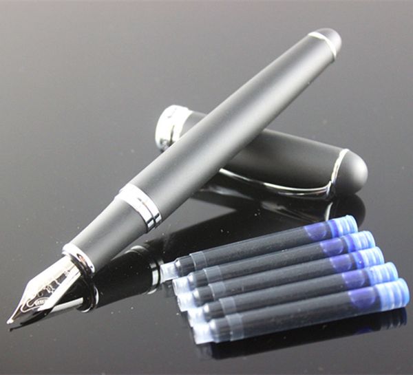 

1pc jinhao ink pen 0.5 mm 1.0 mm nib financial students practice calligraphy pen iridium fountain gift