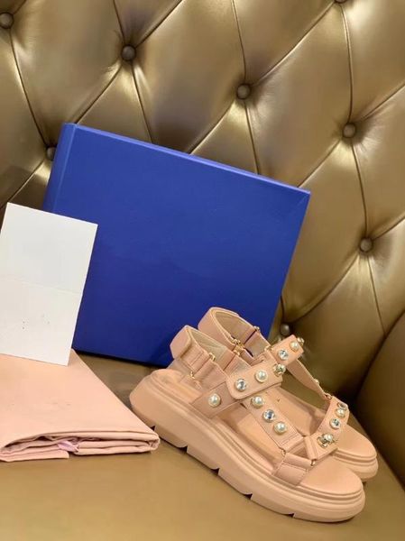 

new and fashion women sandals with diamend and pearl sweety girl platform sandal comfortable shoes wedges, Black