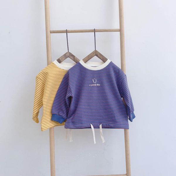

spring autumn baby girls letters printing sweatshirts 2019 cotton kids clothes, Black