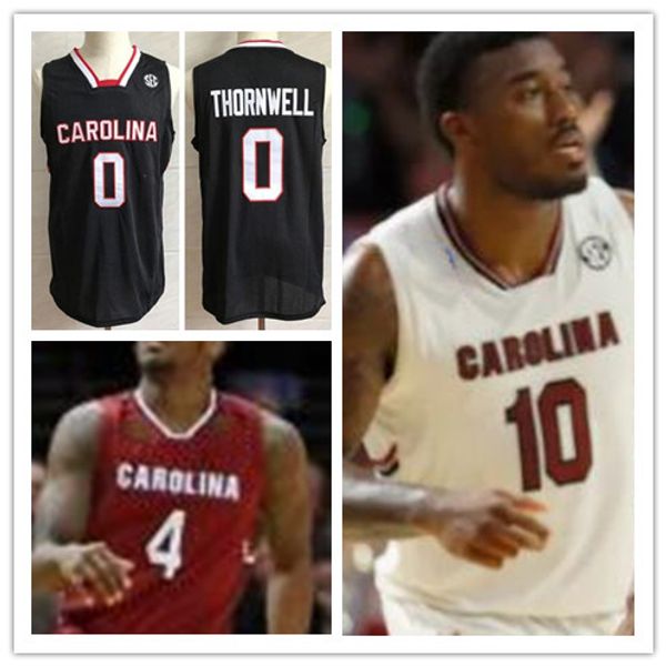 

Custom 24 Keyshawn Bryant 0 Sindarius Thornwell 52 Jair Bolden NCAA SEC SC College Basketball Stitched Any Name Number Jersey S-4XL