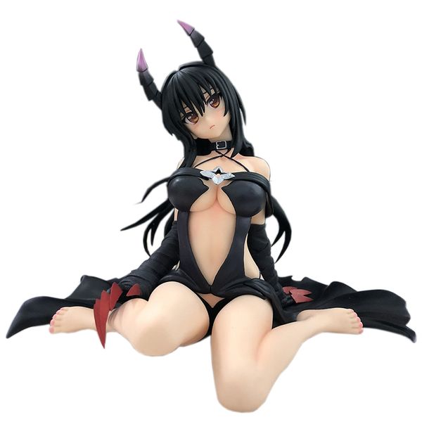 

anime to love figurine darkness kotegawa yui sitting posture model pvc collection action figure 16cm t200413