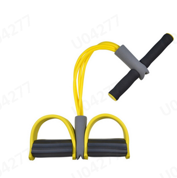 

strong fitness resi tube resistance bands latex pedal exerciser yoga equipment pilates workout sit-up pull rope expander