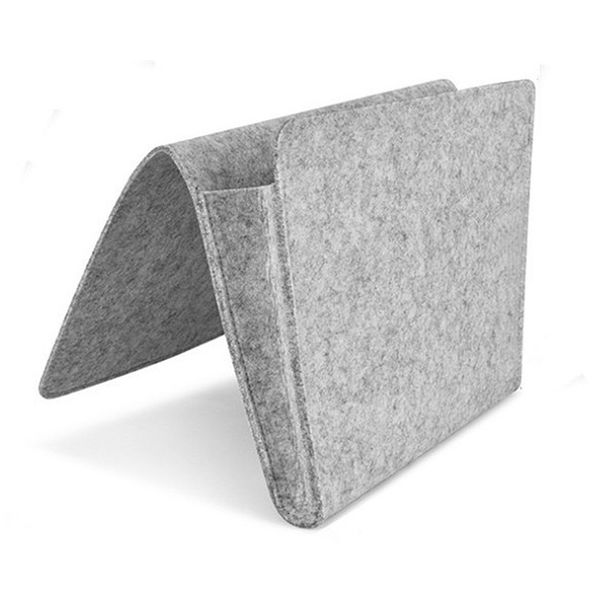 

storage bag bedside lightweight pocket sofa armrest organizer box felt candy hanging