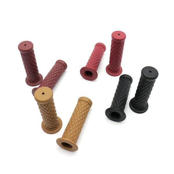 

evomosa motorycle grips 7/8" 22mm handle bar hand grips -slip gel rubber for dirt pit bike scooters pocket bikes mini quads